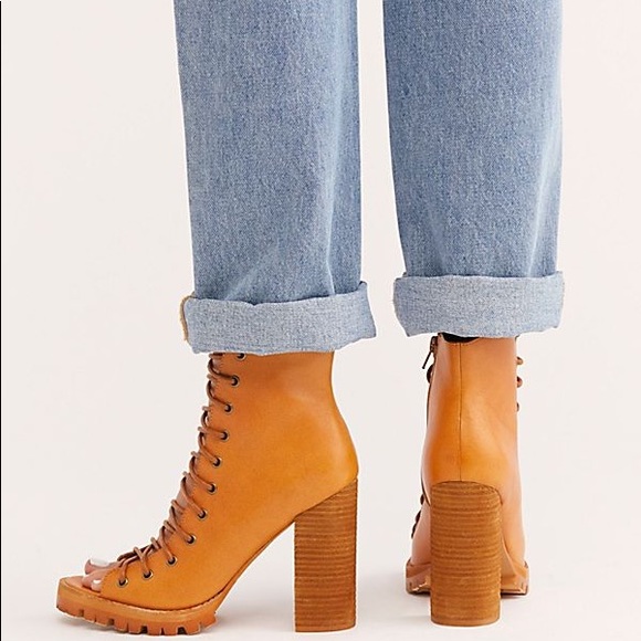 Free people Palermo Heels color tan - Picture 3 of 7